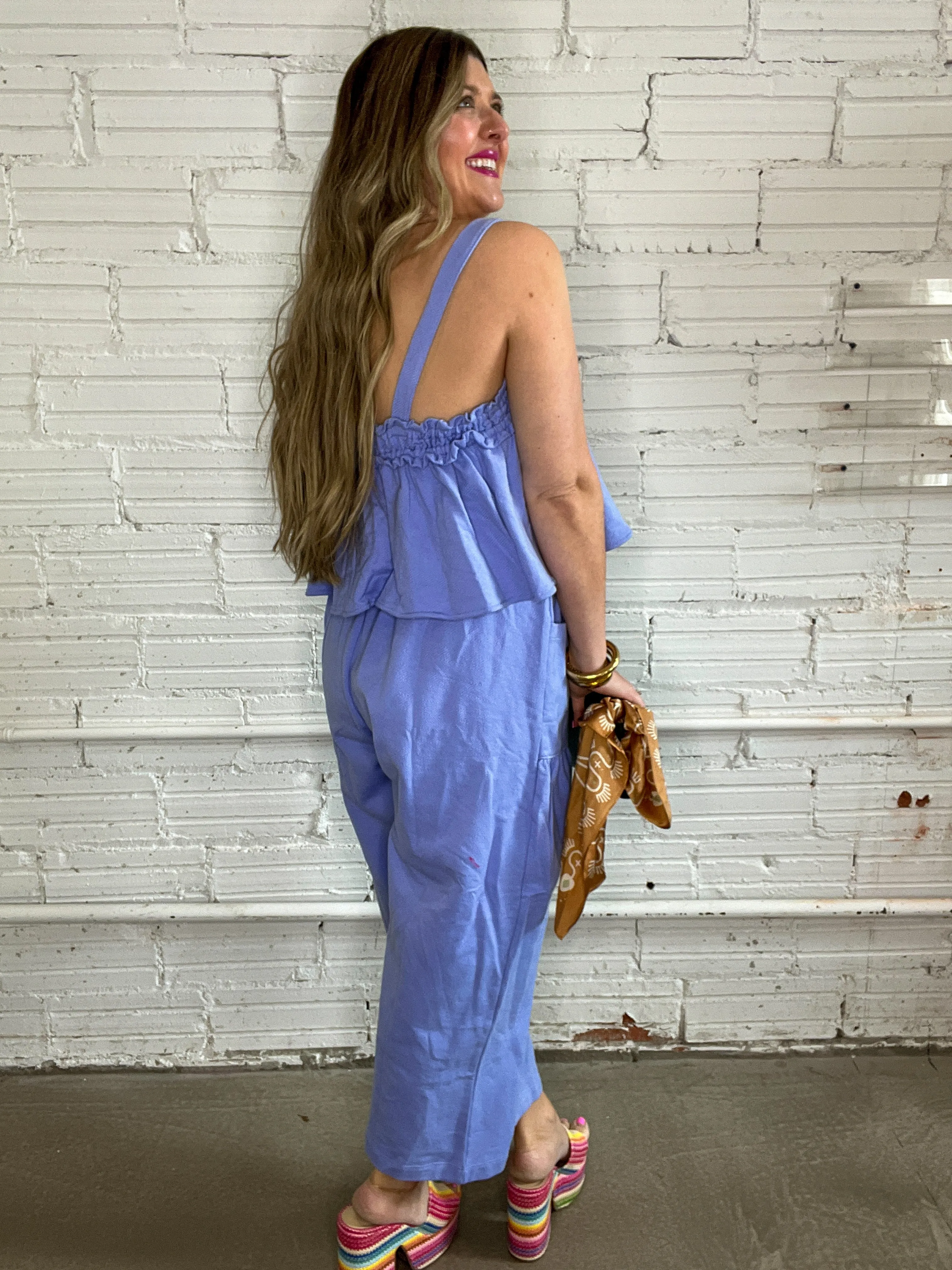 Iris Breeze Relaxed Terry Pants