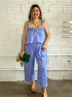 Iris Breeze Relaxed Terry Pants
