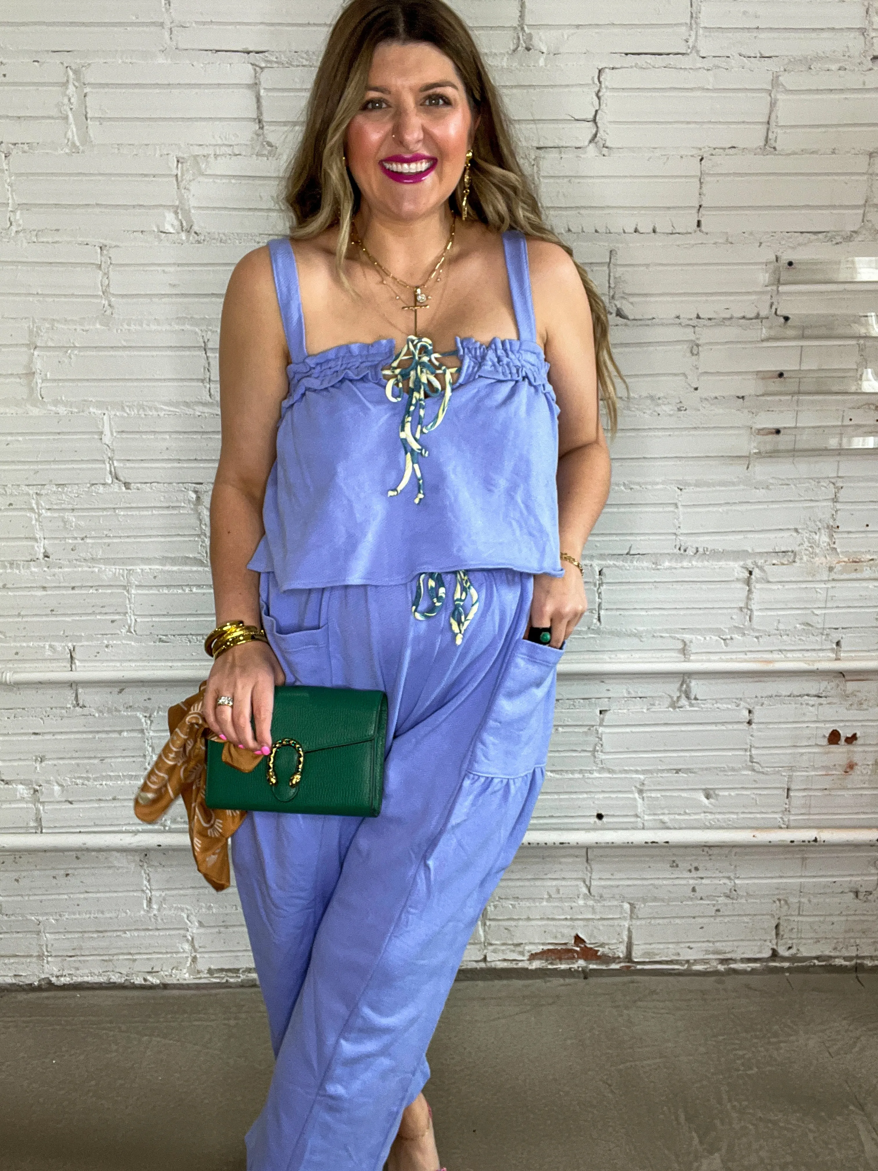 Iris Breeze Relaxed Terry Pants
