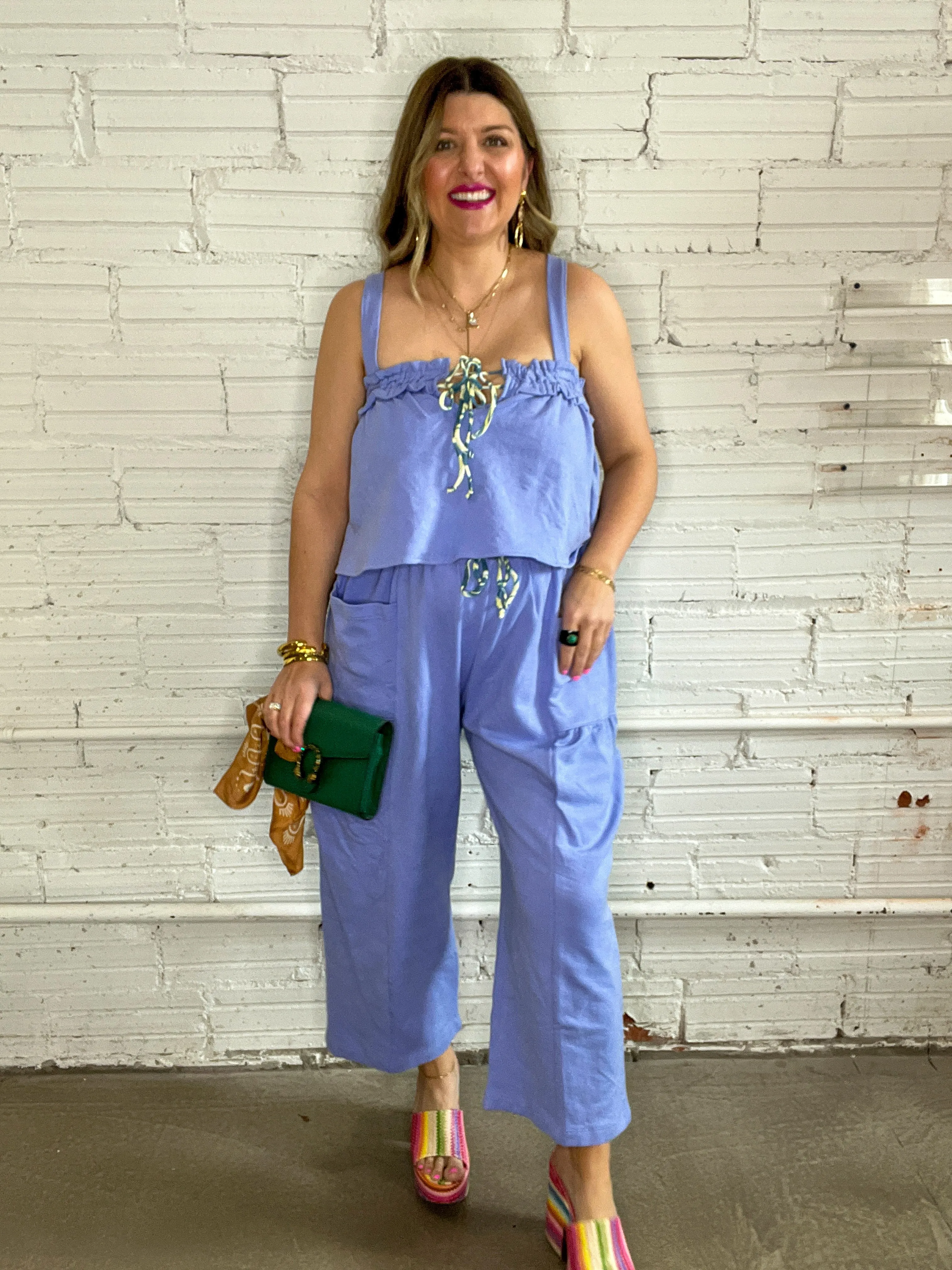 Iris Breeze Relaxed Terry Pants