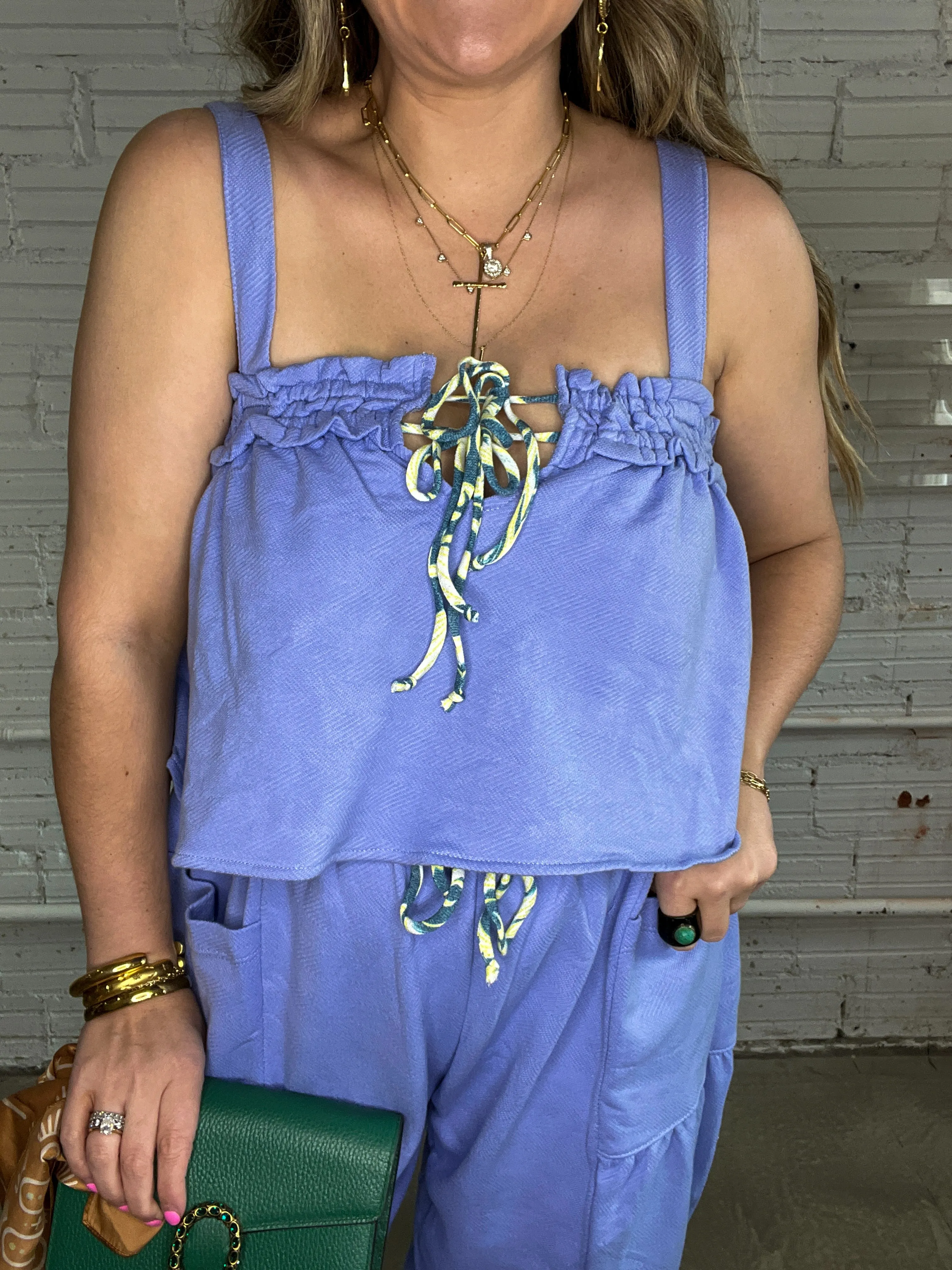 Iris Breeze Relaxed Terry Pants