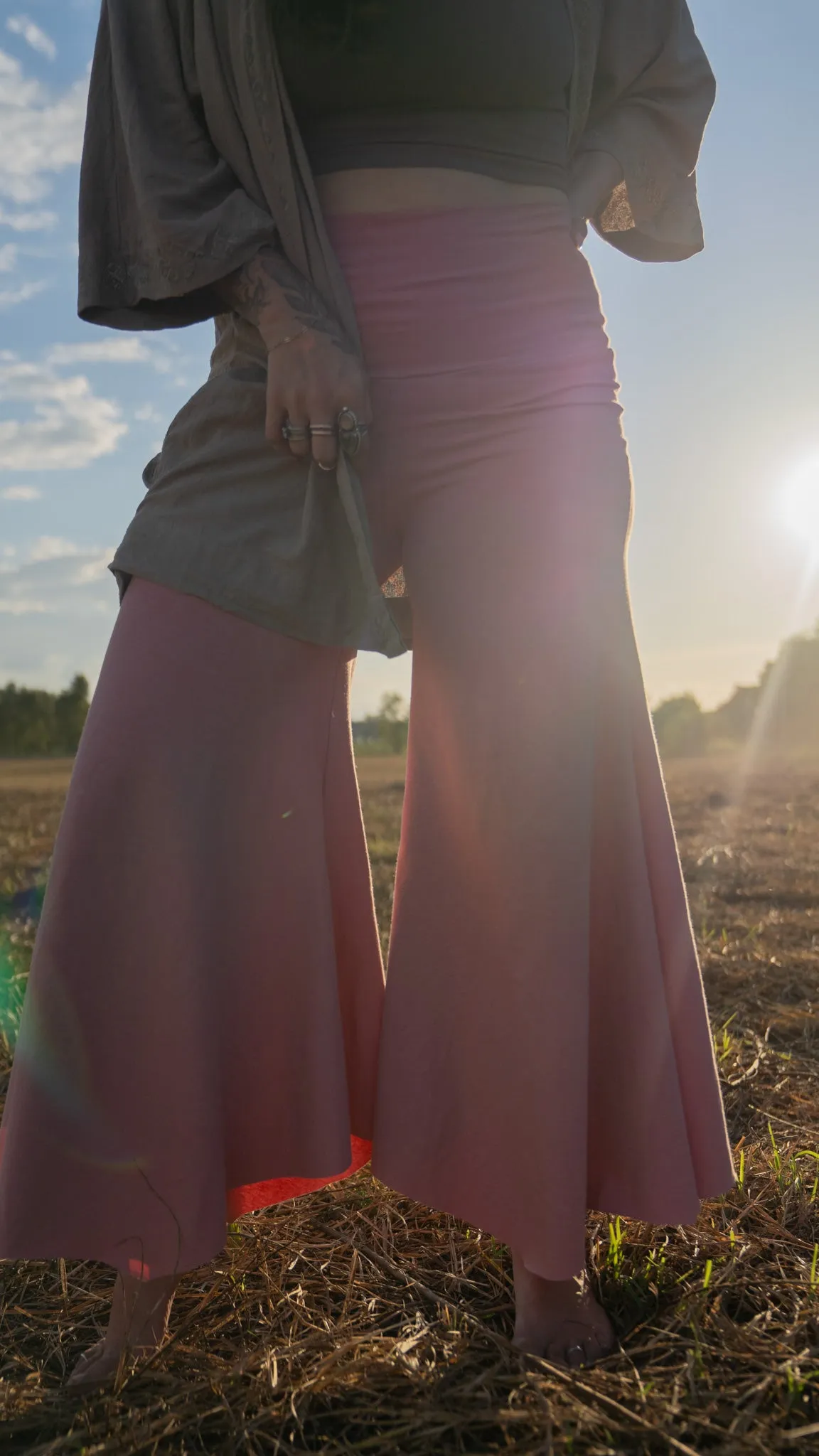 Jack-a-Roe Cropped Gauchos