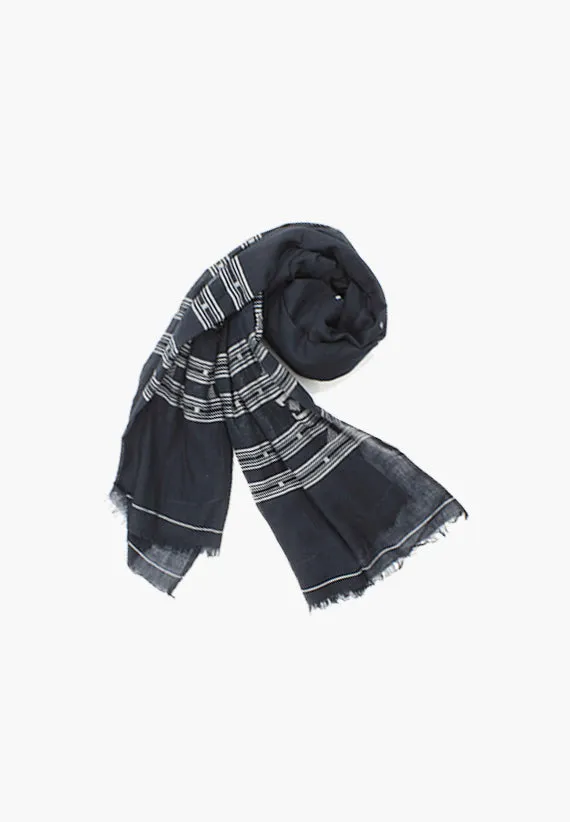 Jamdani Woven Black