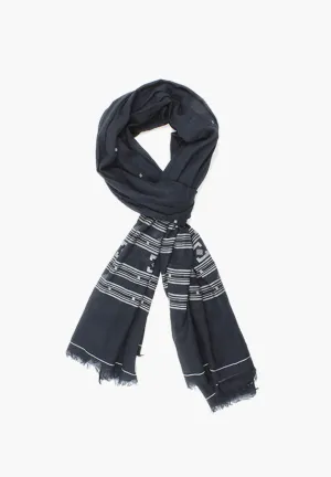 Jamdani Woven Black