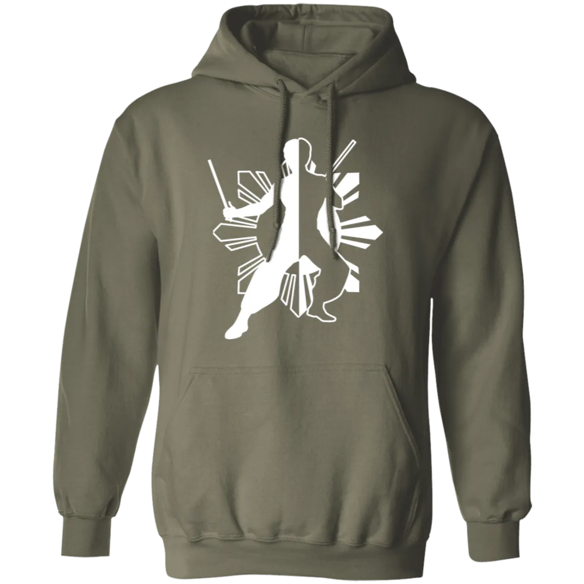 Kali Eskrima Ying Yang Unisex Pullover Hoodie