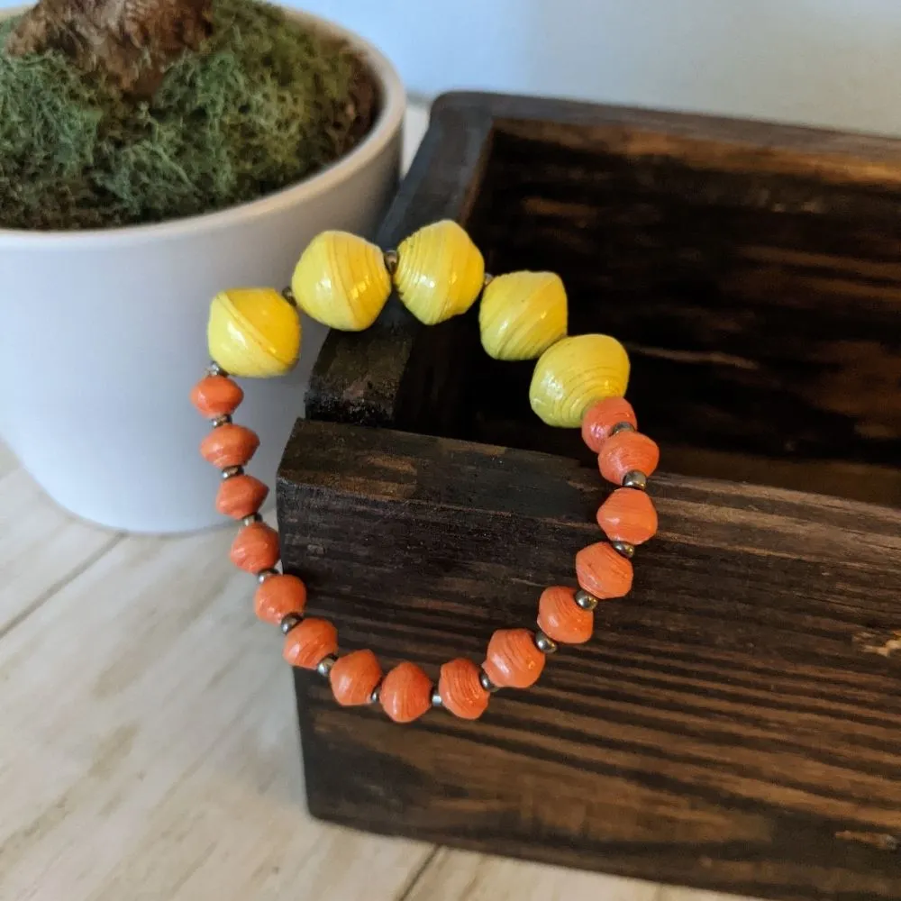 Kipendwa Paper Bead Bracelet