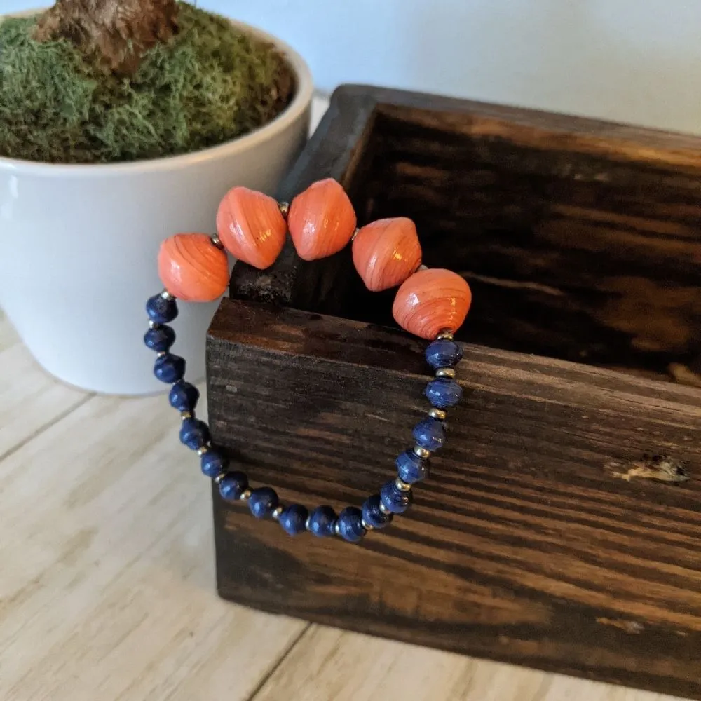 Kipendwa Paper Bead Bracelet