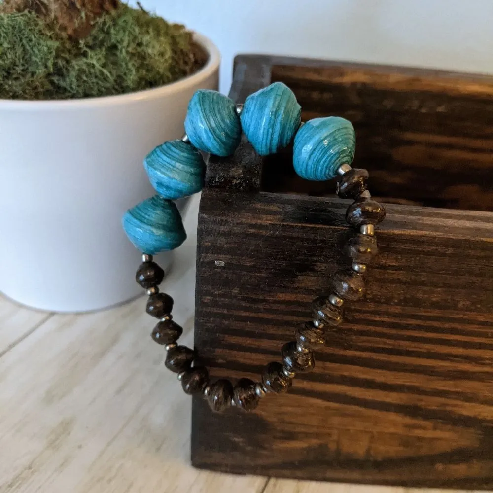 Kipendwa Paper Bead Bracelet