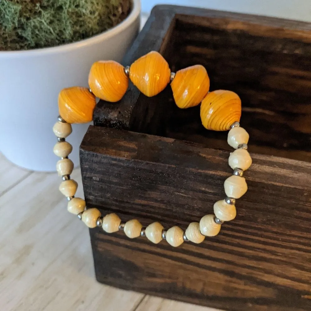 Kipendwa Paper Bead Bracelet