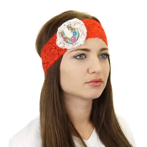 Lace Horseshoe Headband