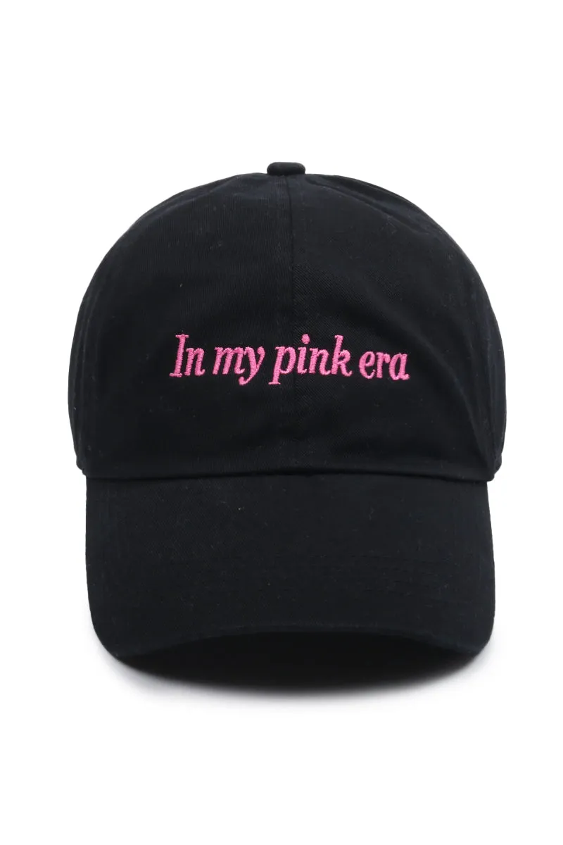 LCAP3300 - In My Pink Era Embroidered Baseball Cap