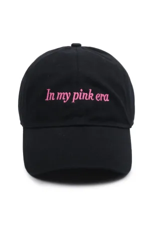 LCAP3300 - In My Pink Era Embroidered Baseball Cap