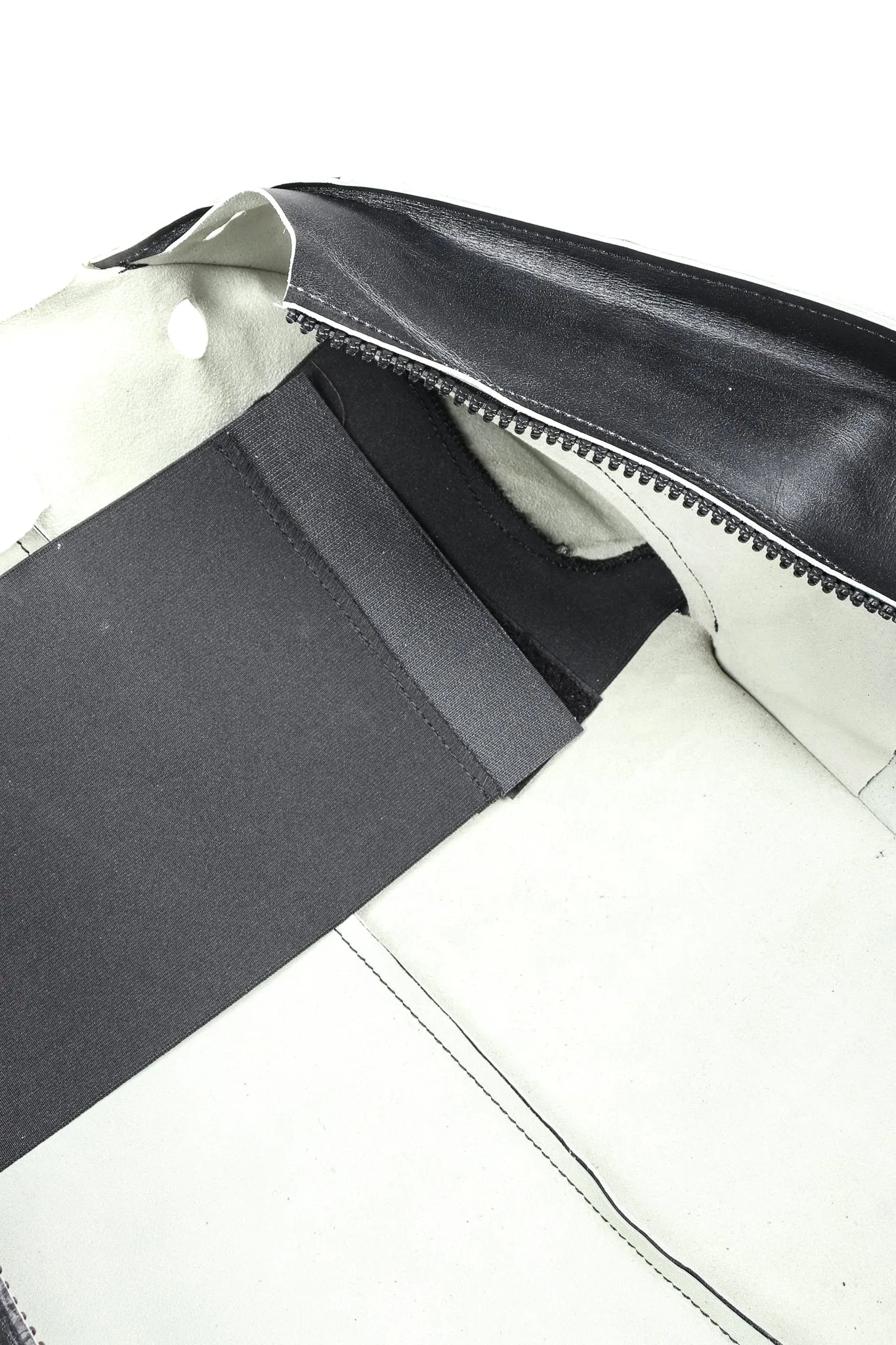 Leather Flat Pattern Jacket