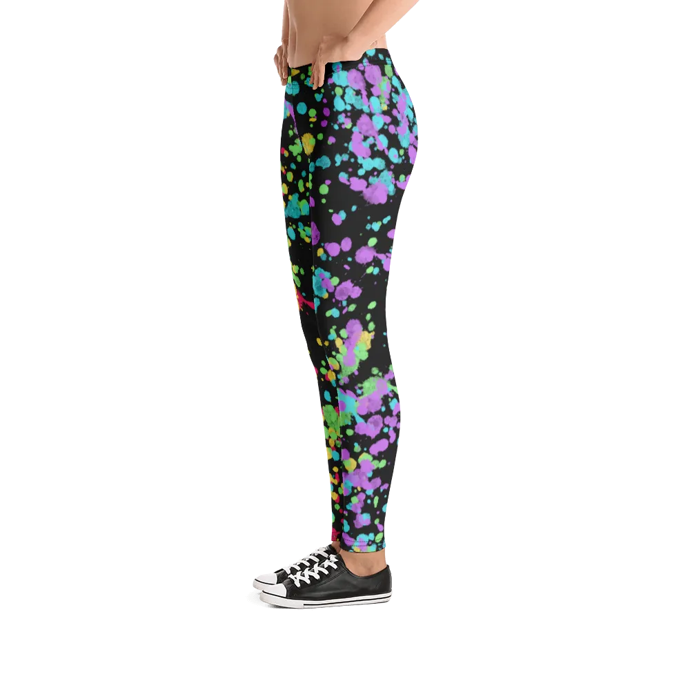 Leggings, LGBT Pride Ink Splats