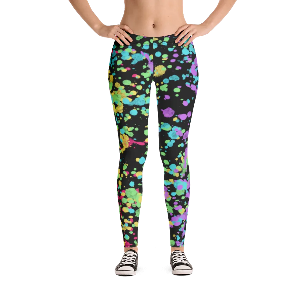 Leggings, LGBT Pride Ink Splats