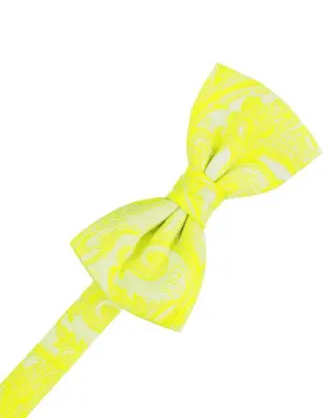 Lemon Tapestry Kids Bow Tie