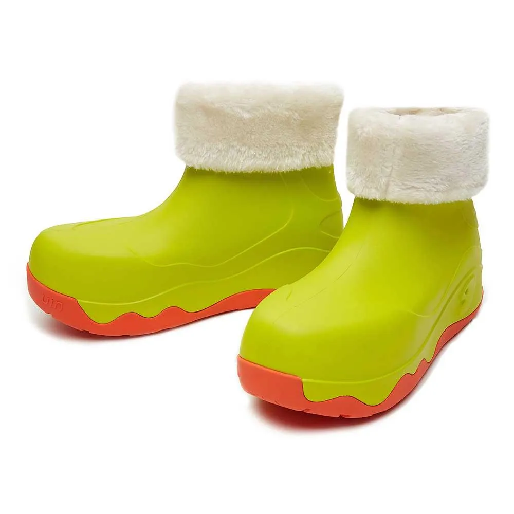 Light Lime Navarra Boots with Napped Linings Women