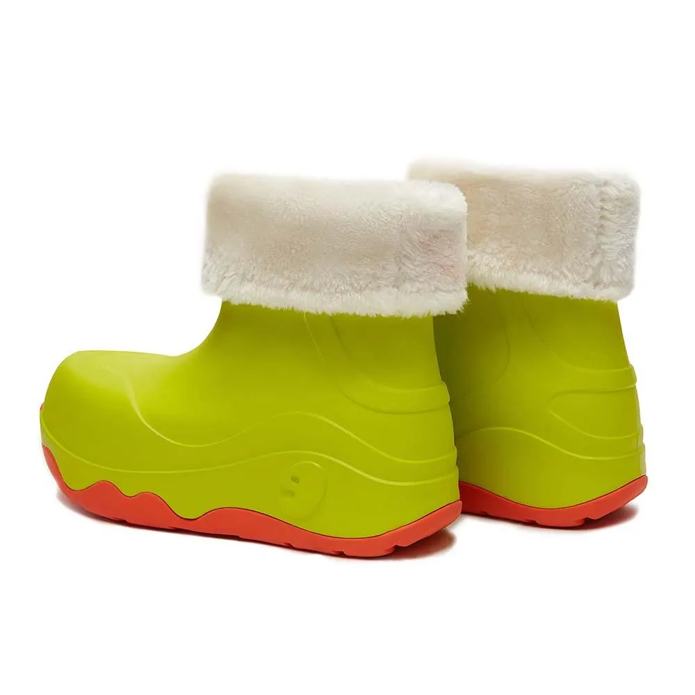 Light Lime Navarra Boots with Napped Linings Women