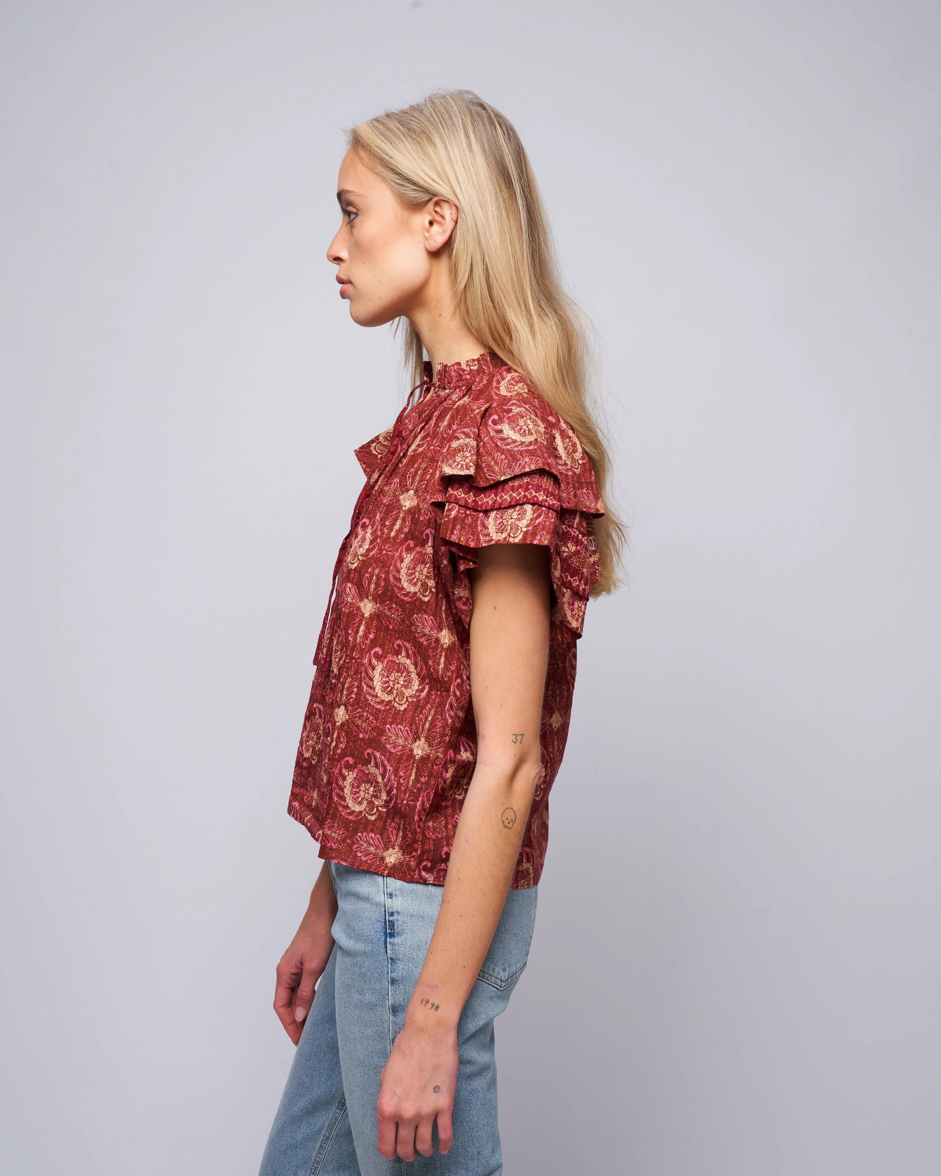 lilli top - amaranthus