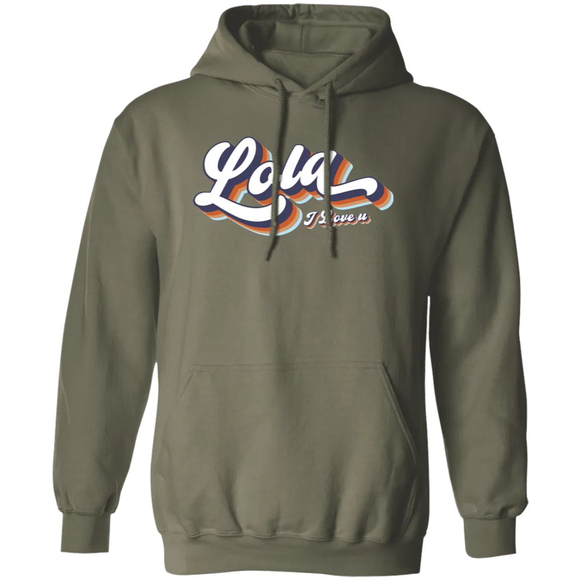Lola I Love U Unisex Pullover Hoodie