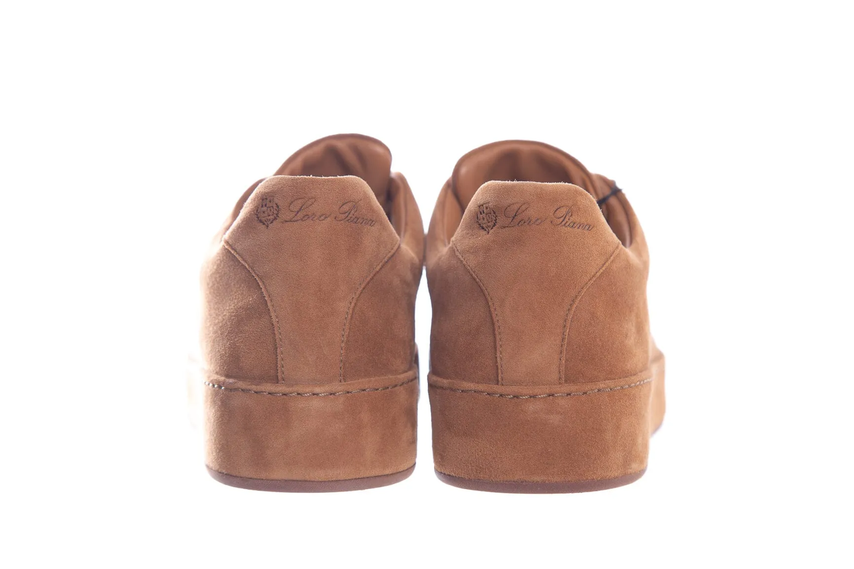 Loro Piana Brown Suede Nuage Sneakers SZ 39