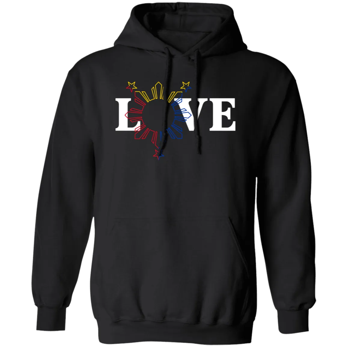 Love and Sun and Stars Unisex Pullover Hoodie
