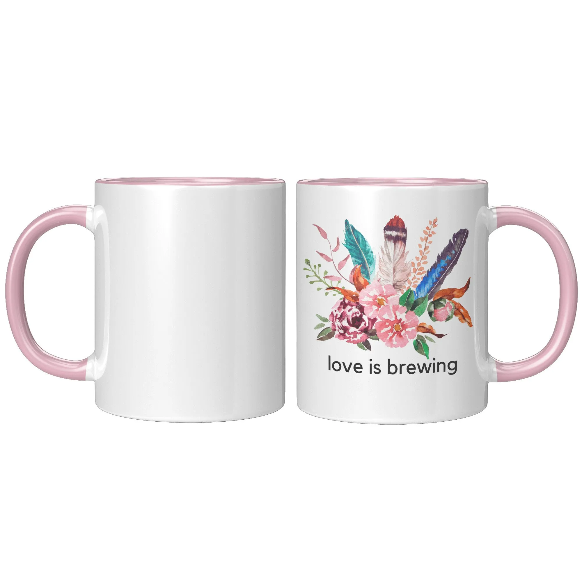 Love Is Brewing Coffee Mug