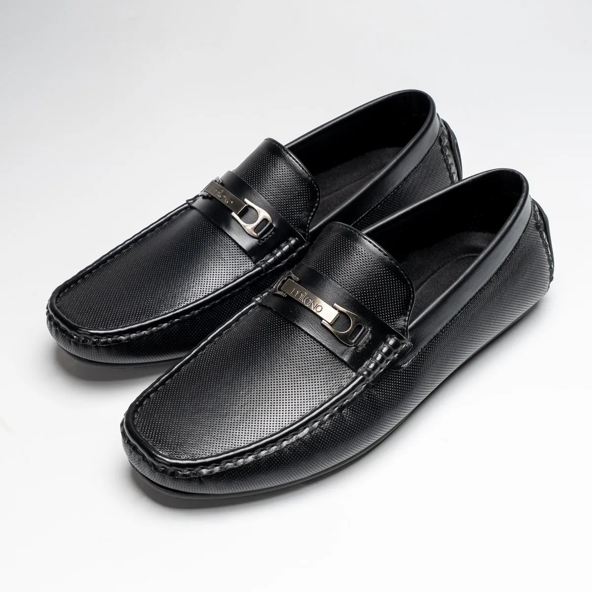 MALACHI MENS LOAFERS-BLACK