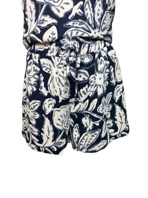 Marlo Printed Shorts Navy