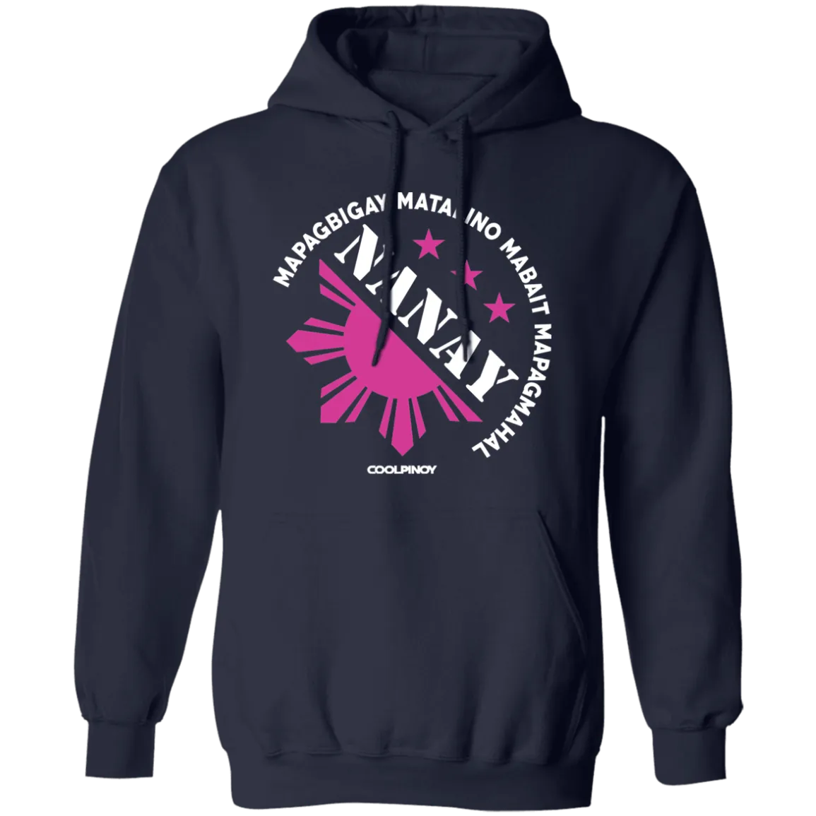 Matalino Mapagmahal Nanay Unisex Pullover Hoodie