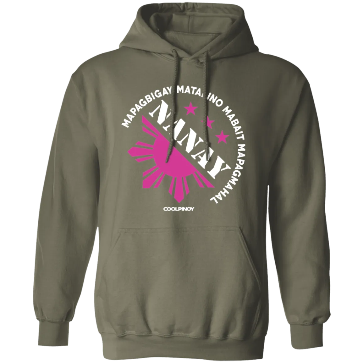Matalino Mapagmahal Nanay Unisex Pullover Hoodie