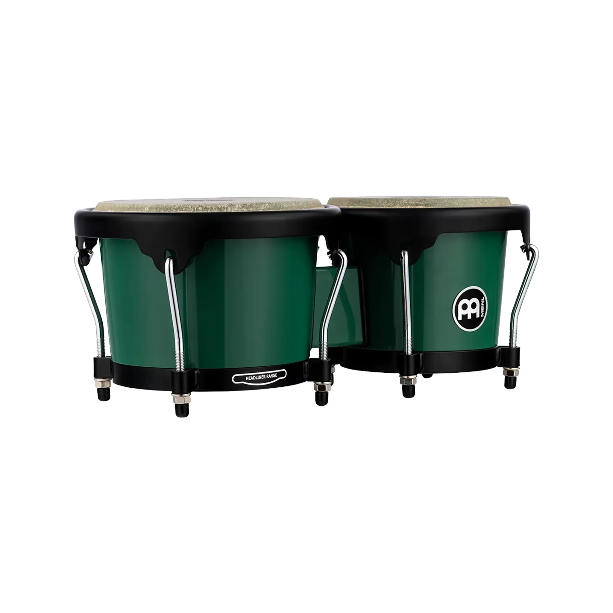 MEINL Percussion HB50FG 6.5inch   7.5inch Journey Series ABS Bongo, Forest Green