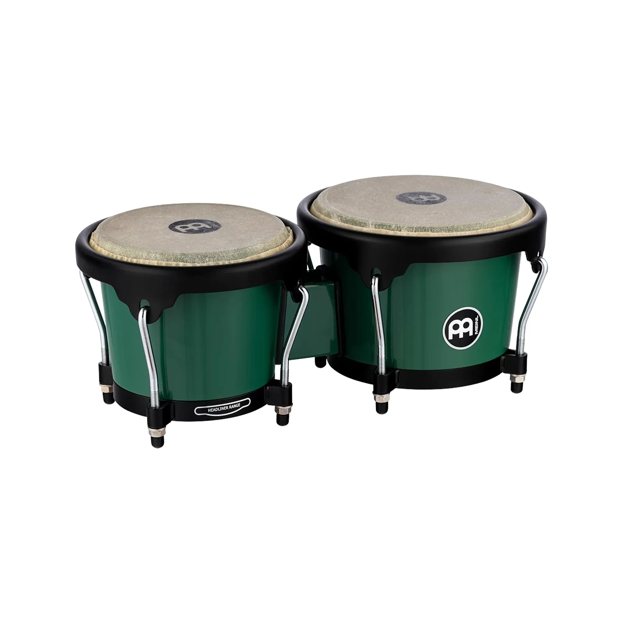 MEINL Percussion HB50FG 6.5inch   7.5inch Journey Series ABS Bongo, Forest Green