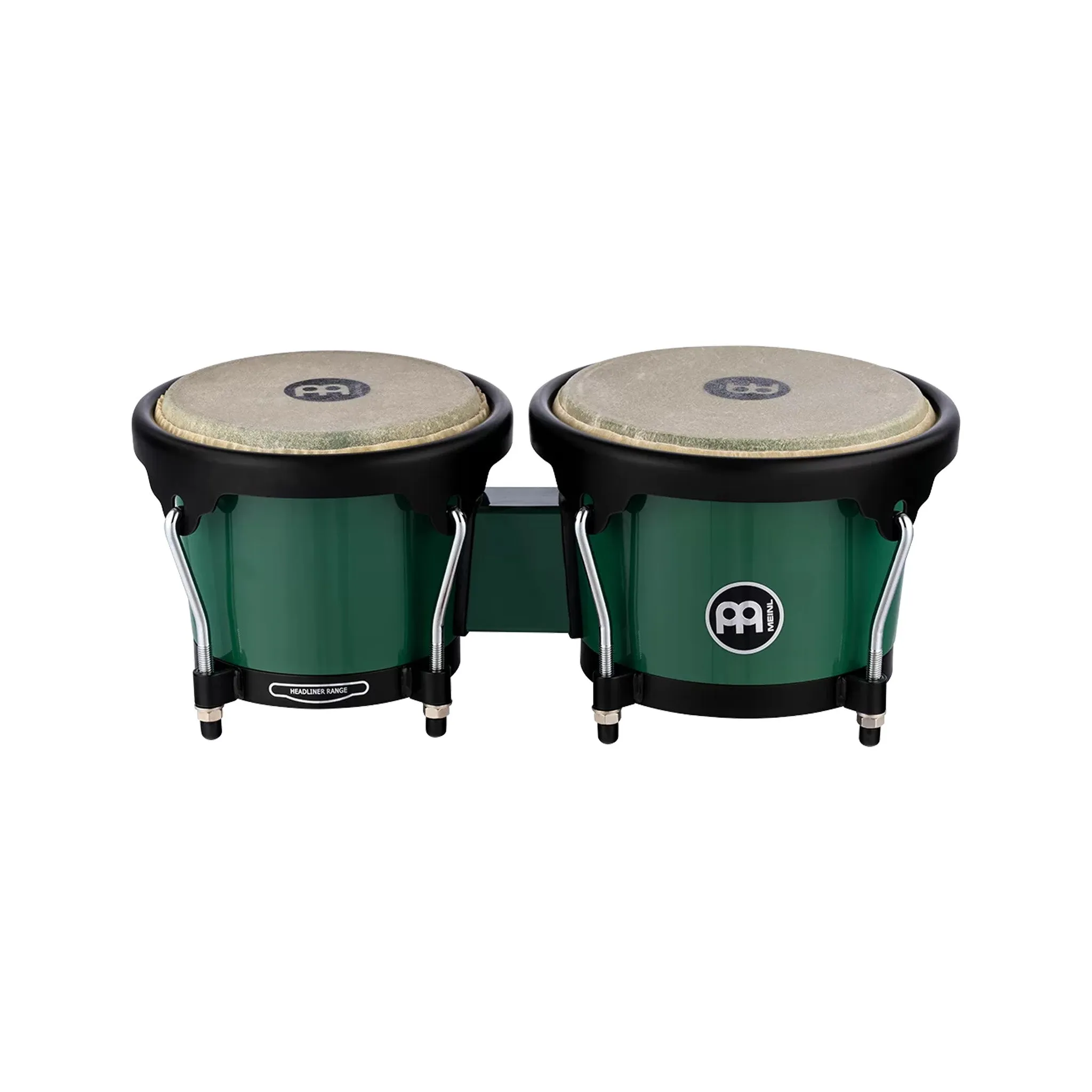 MEINL Percussion HB50FG 6.5inch   7.5inch Journey Series ABS Bongo, Forest Green