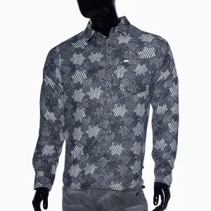 Men's Wayne Woven Jacquard Shirt