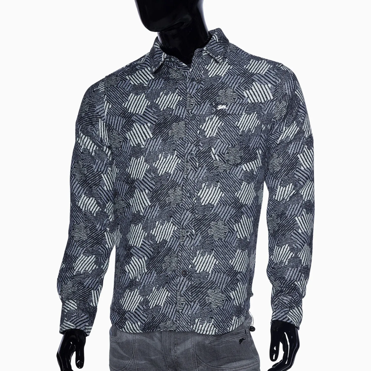 Men's Wayne Woven Jacquard Shirt