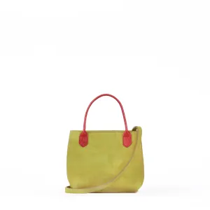 MINI DAY BAG CITRON SUEDE