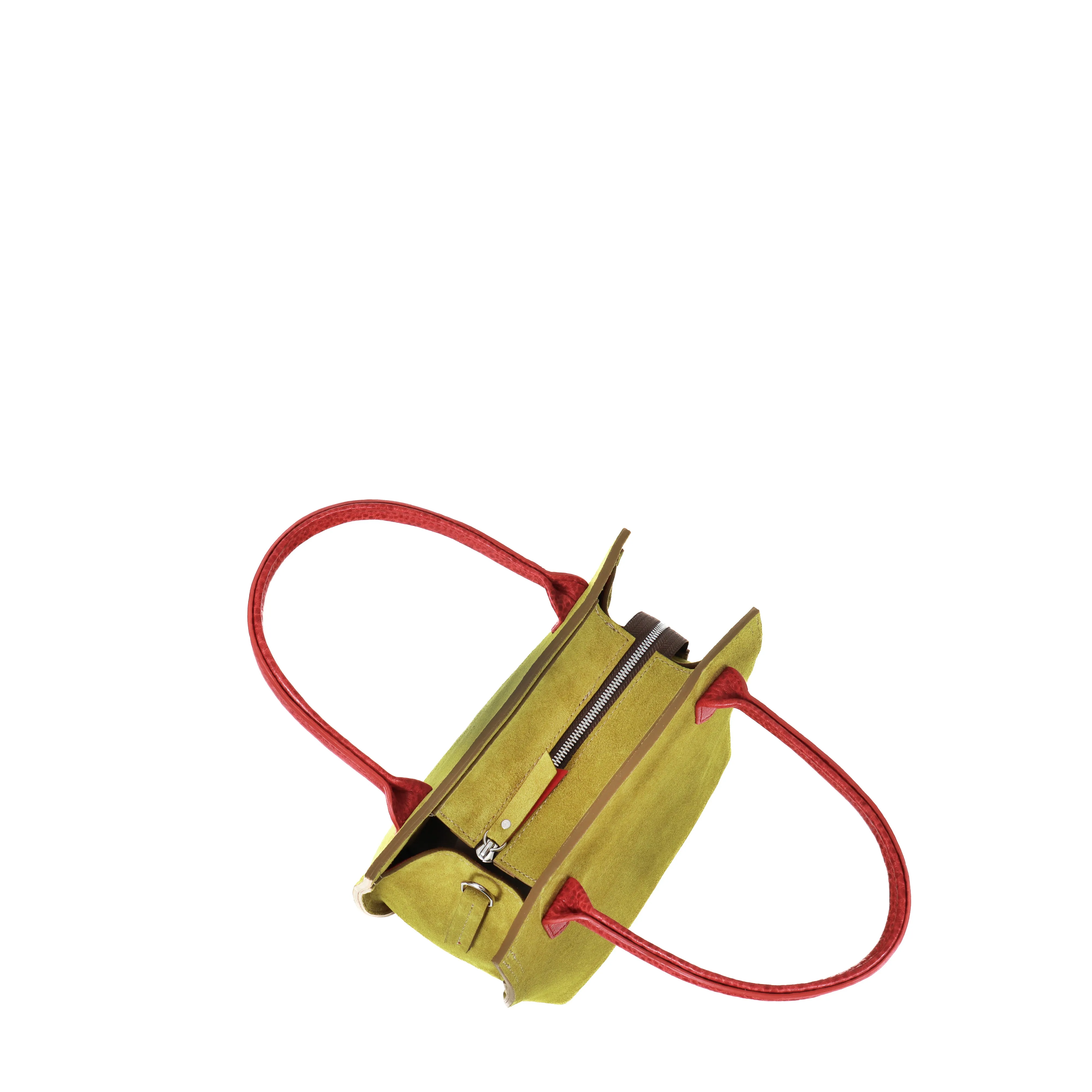 MINI DAY BAG CITRON SUEDE