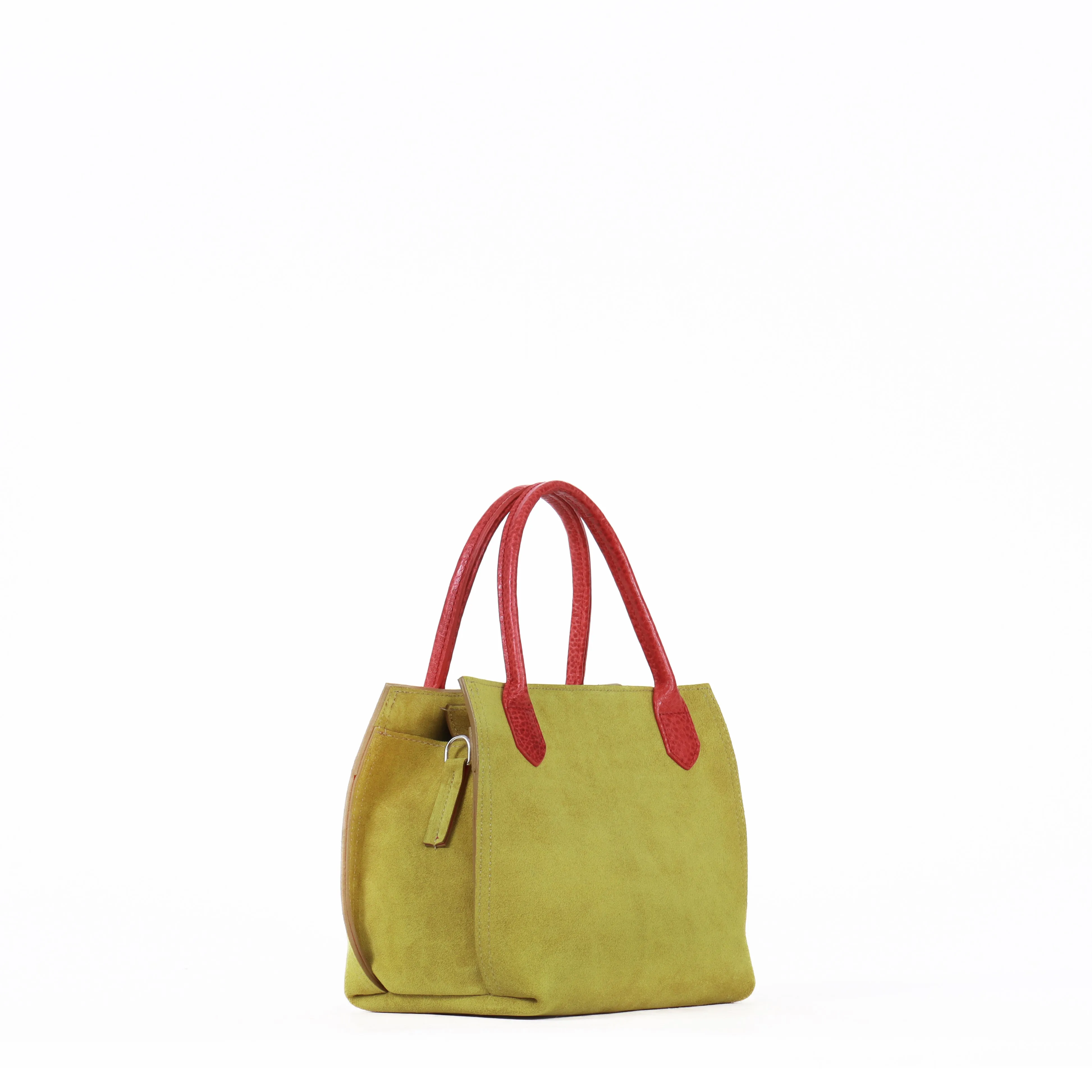 MINI DAY BAG CITRON SUEDE