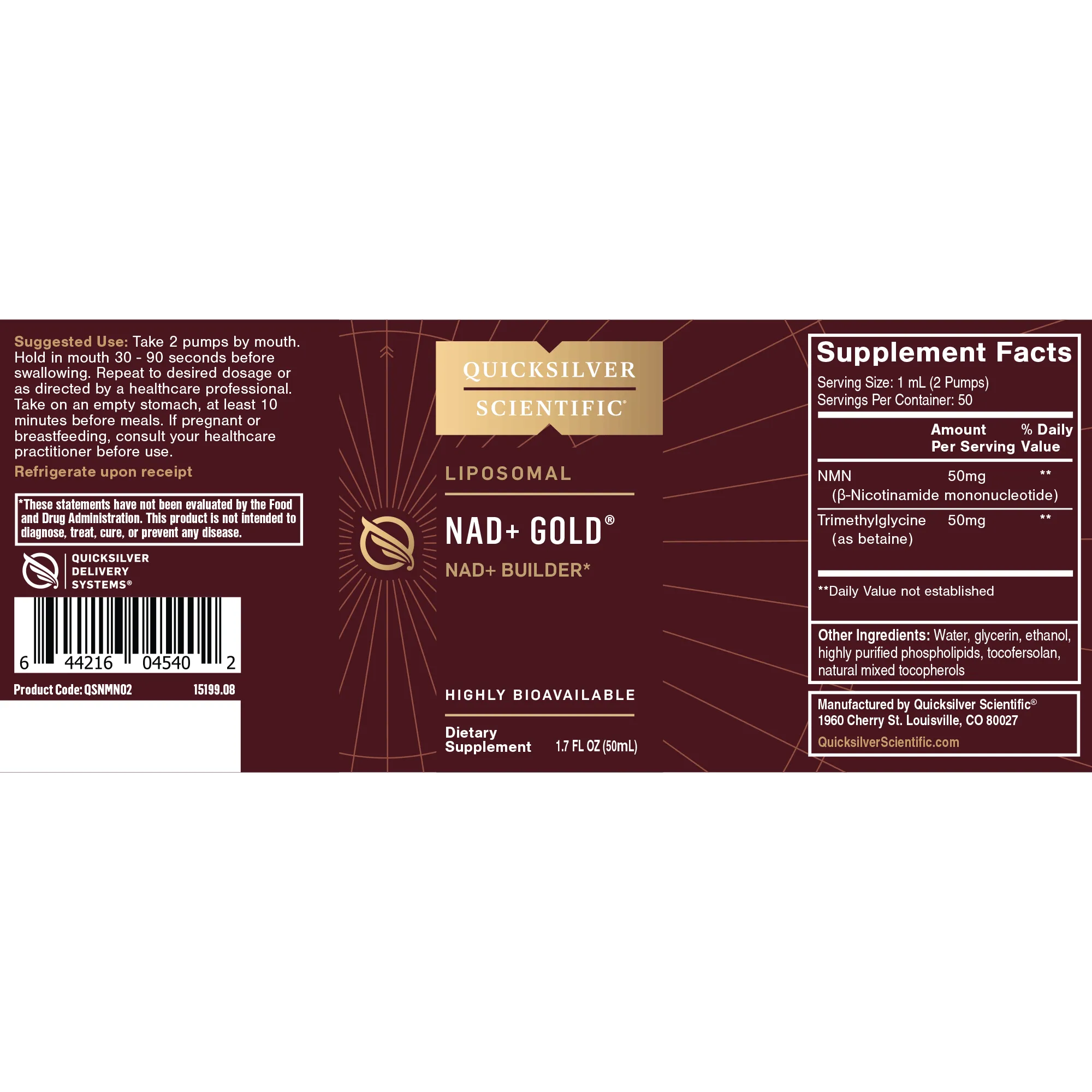 NAD  Gold