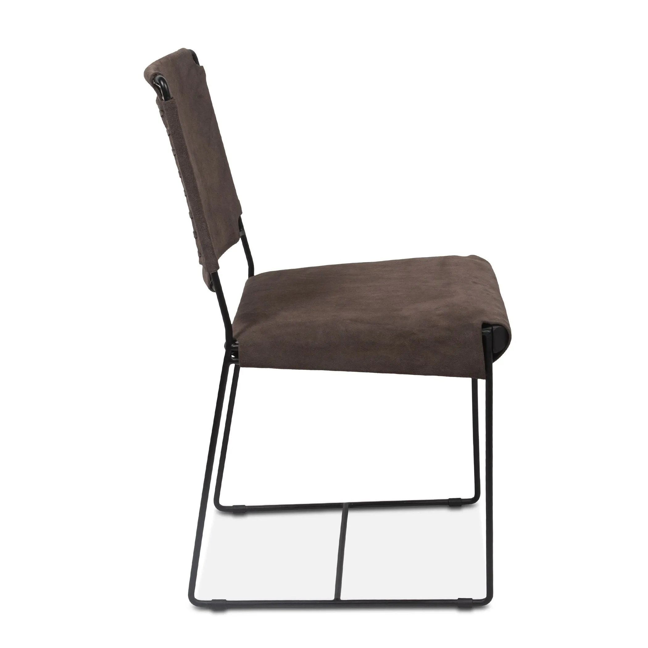 New York Dining Chair Asphalt Suede