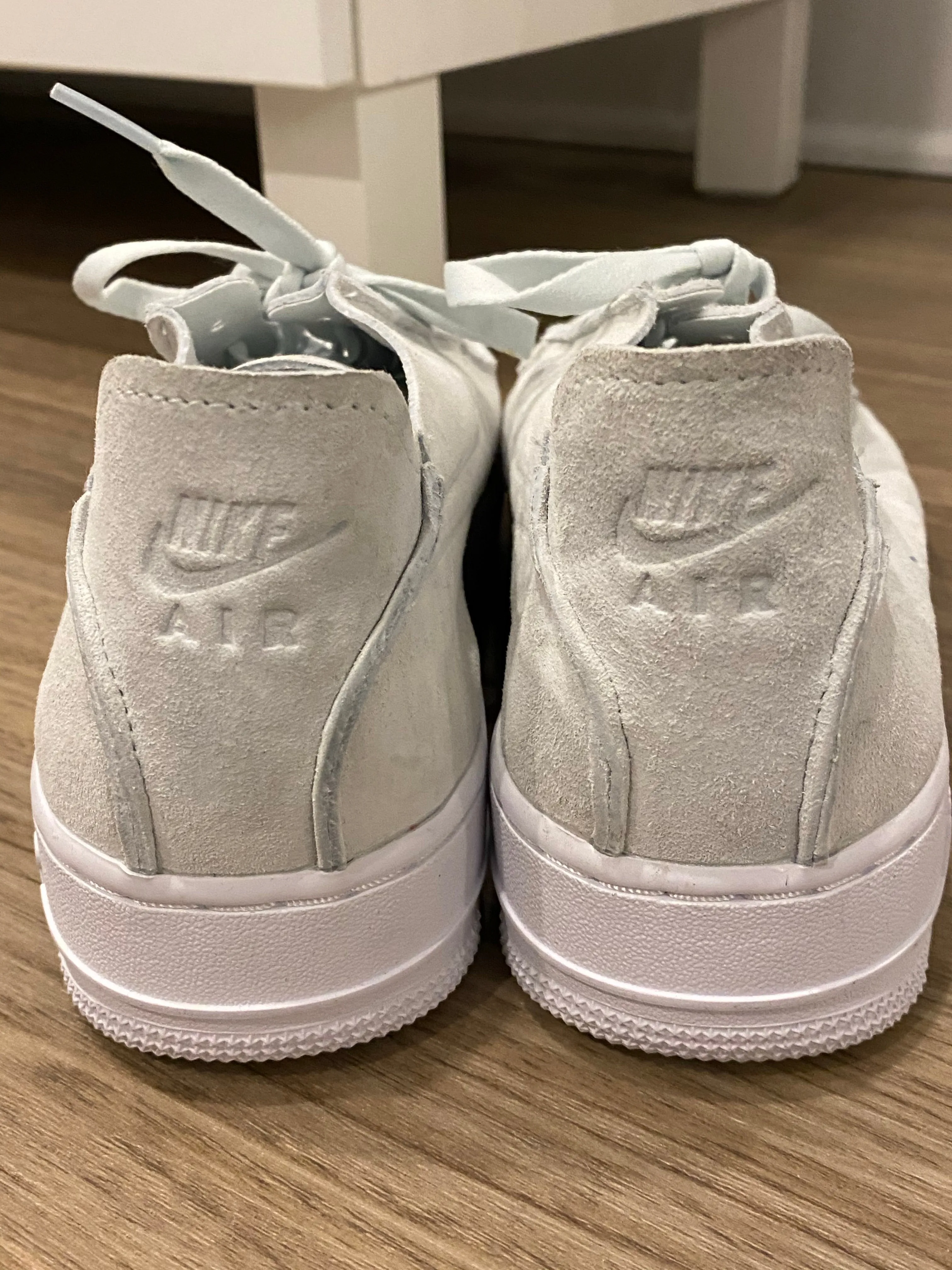 Nike Mint Suede Air Force 1 Sneakers