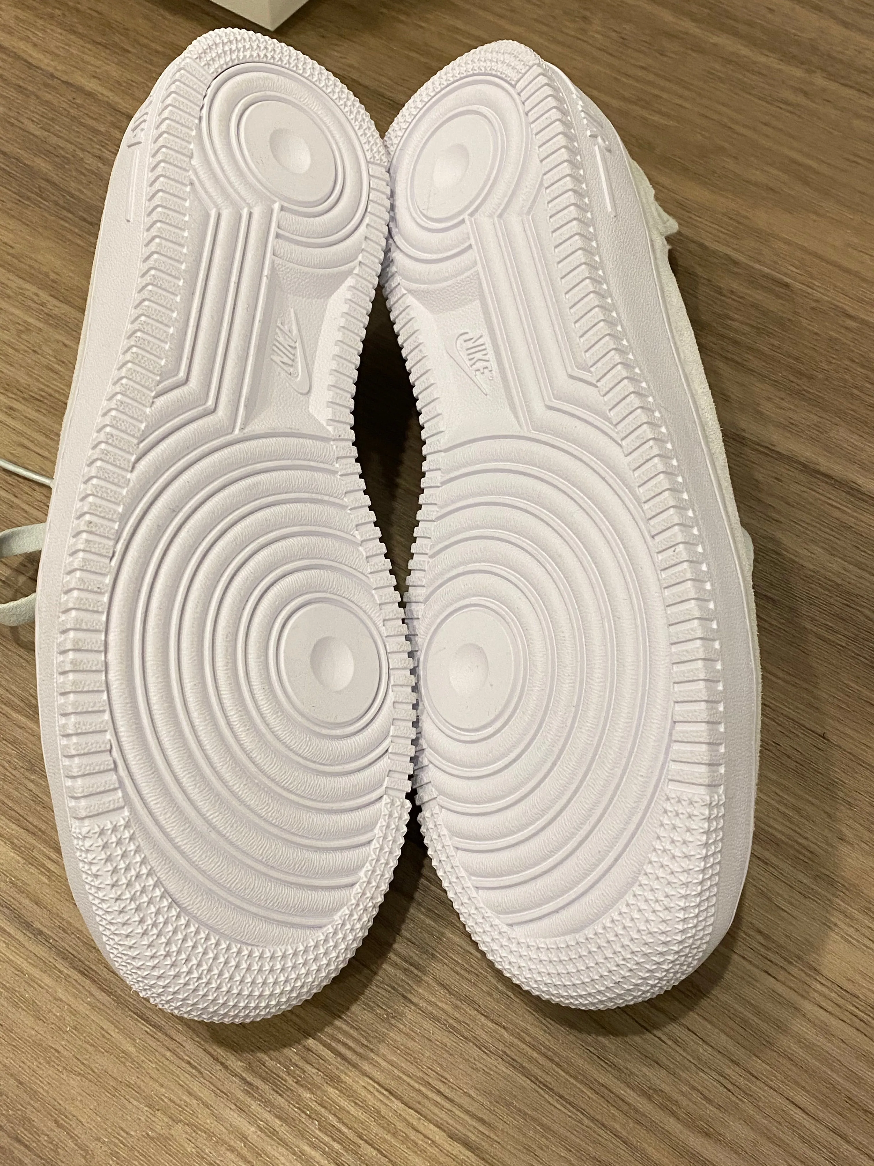 Nike Mint Suede Air Force 1 Sneakers