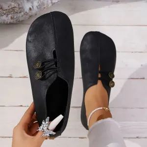 NOIRA SUEDE LOAFERS