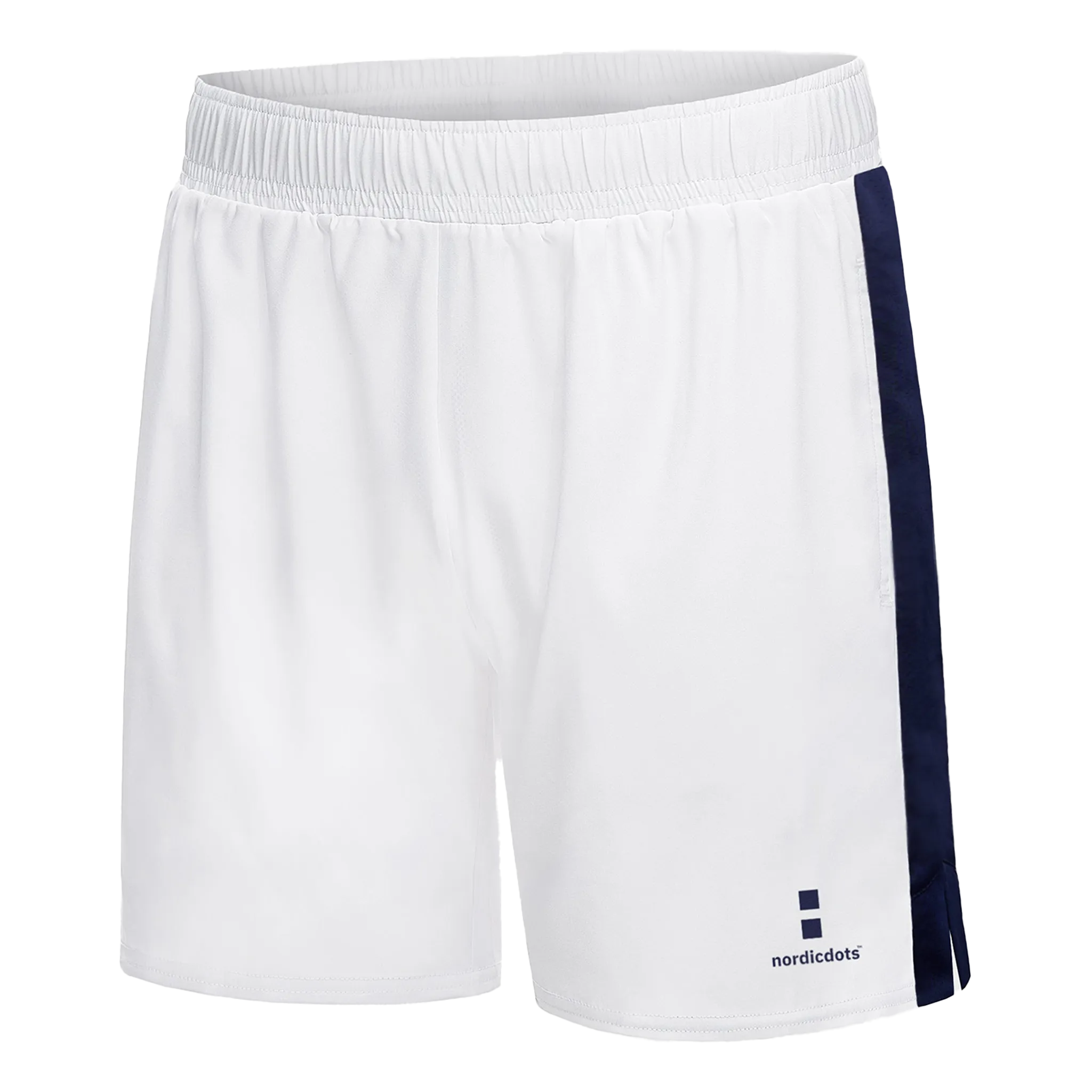 Nordicdots Performance Shorts White/Navy
