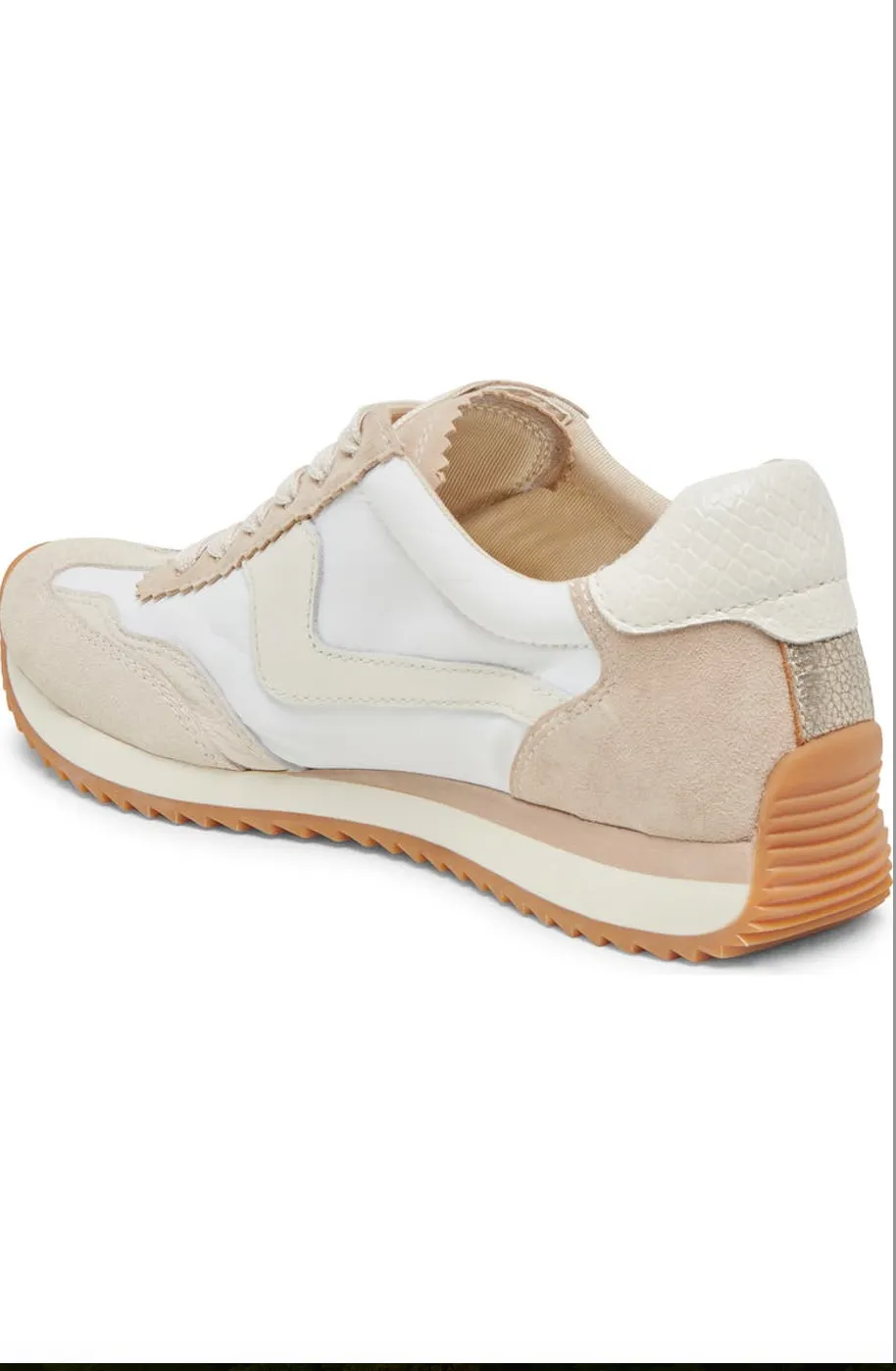 Nylon Notice Sneakers-Ivory Multi