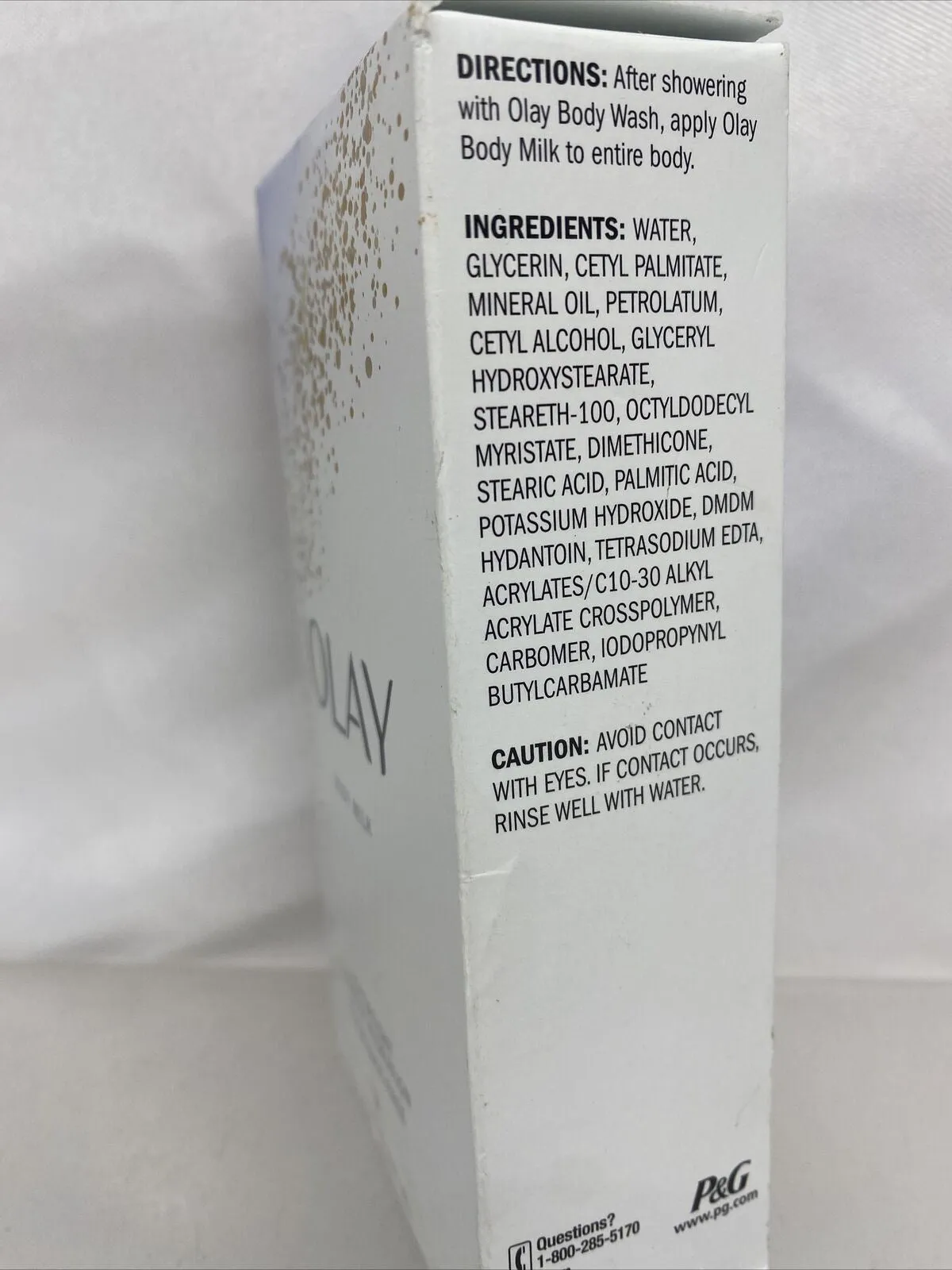 Olay Body Milk Lightweight 48-Hour Hydration Fragrance-Free Lotion moisture 6oz