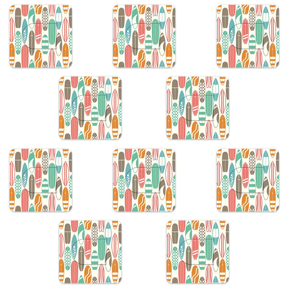 Omnipod Surfboard Retro Design Patches