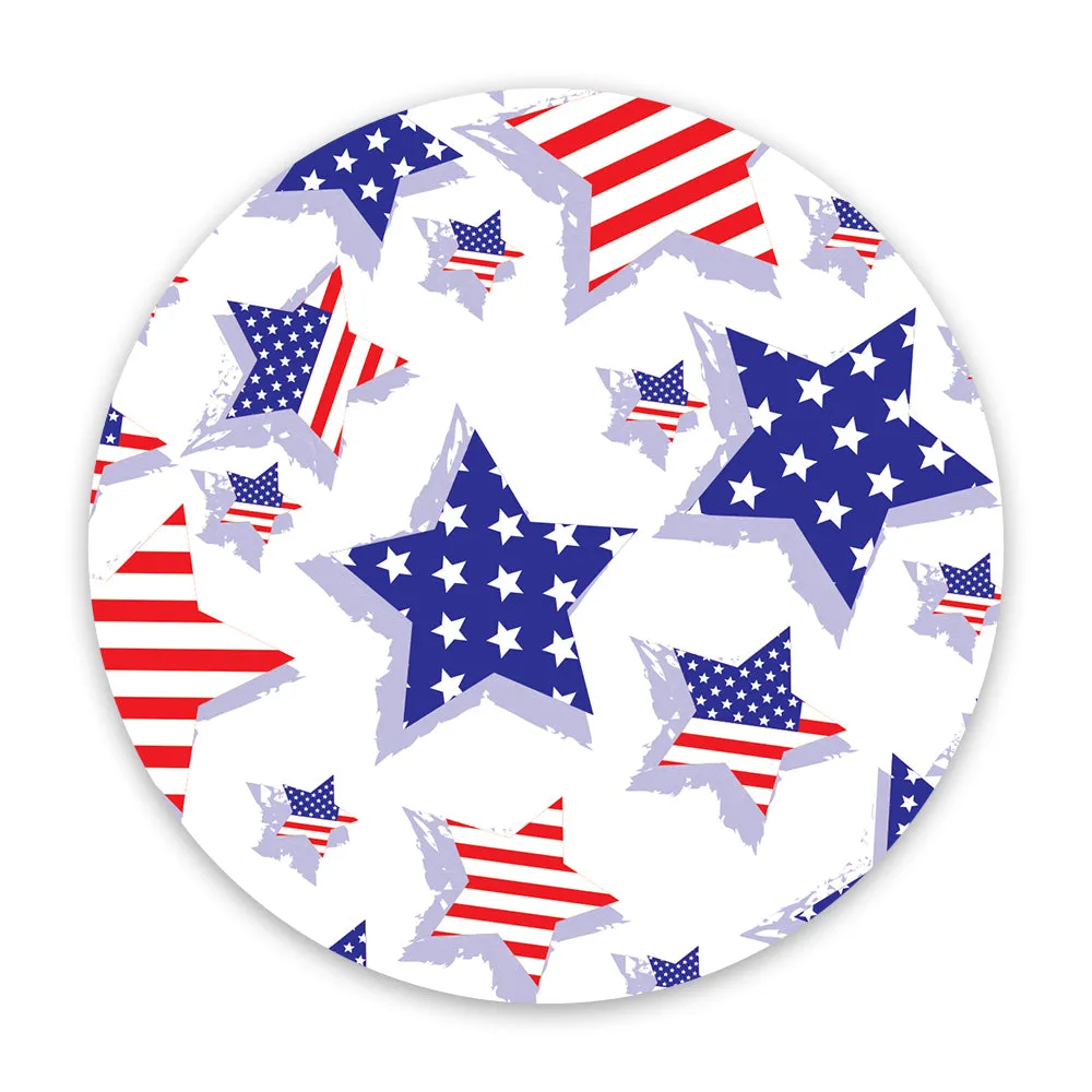 Omnipod USA Flag Stars Design Patches