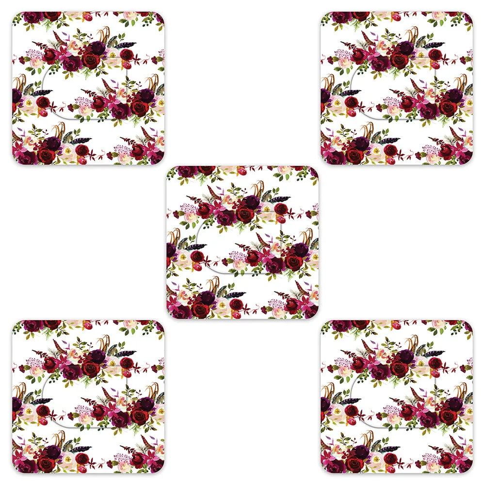 Omnipod Watercolour Floral Design Patches